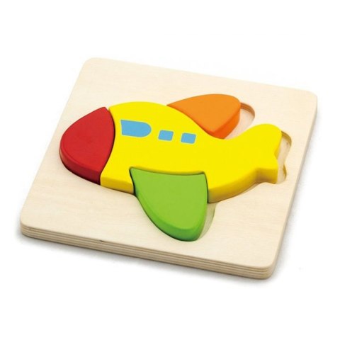 Puzzle drewniane edukacyjne klocki dla dzieci 15-15S