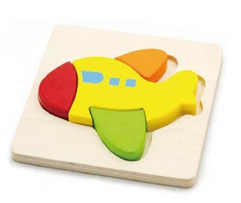 Puzzle drewniane edukacyjne klocki dla dzieci 15-15S