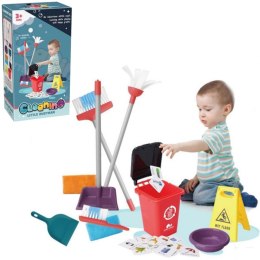 Zestaw do sprzątania dla dzieci kosz segregacji 4