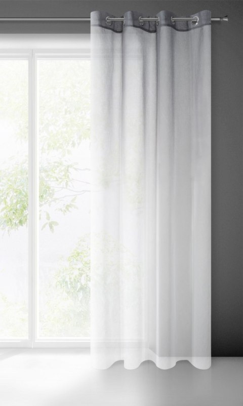 ZASŁONA   GOTOWA EUROFIRANY   RAVIA 140X250 CM BIAŁY