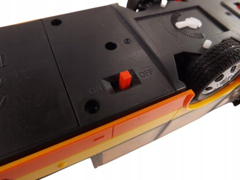 Duży autobus przegubowy zdalnie sterowany 44cm pilot światła 676Ż