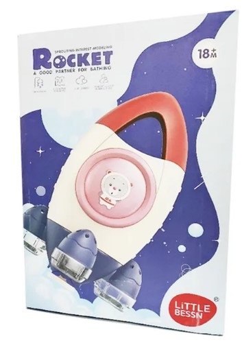 RAKIETA ZABAWKA DO KĄPIELI PRYSZNIC 601DYS