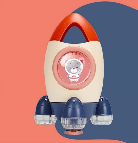 RAKIETA ZABAWKA DO KĄPIELI PRYSZNIC 601DYS