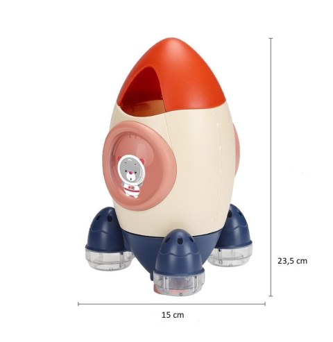 RAKIETA ZABAWKA DO KĄPIELI PRYSZNIC 601DYS