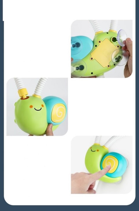 Zabawki zabawka do kąpieli prysznic ślimak 810DYZ