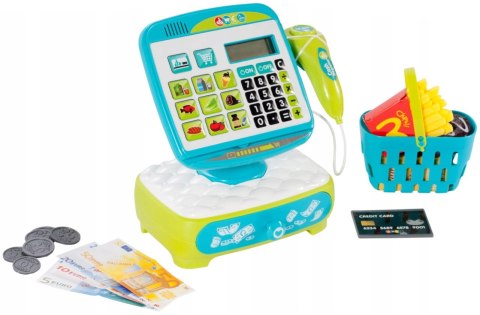 DUŻA KASA FISKALNA SKANER DŹWIĘK ŚWIATŁO 35580A