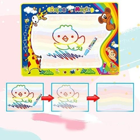 MATA WODNA DO MALOWANIA 100x80 PIECZĄTKI 70003