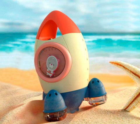 RAKIETA ZABAWKA DO KĄPIELI PRYSZNIC 601DYS