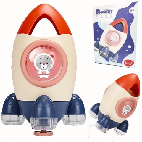 RAKIETA ZABAWKA DO KĄPIELI PRYSZNIC 601DYS