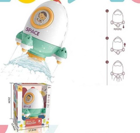 Rakieta zabawka do kąpieli dla dzieci prysznic 414