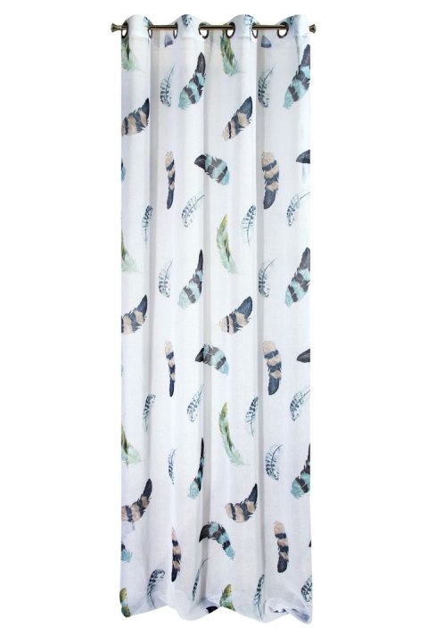 ZASŁONA GOTOWA LAYLA 140X250 CM BIAŁY