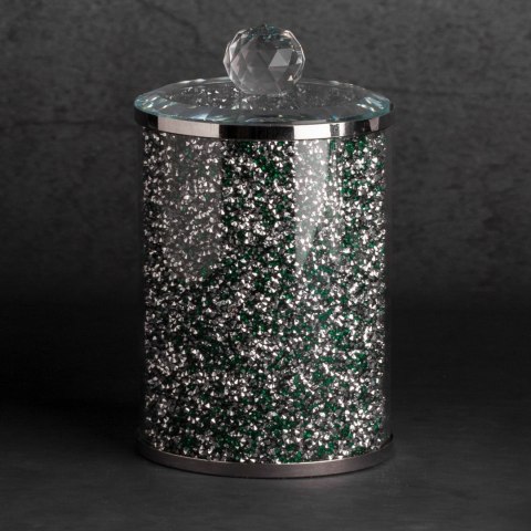 CERAMIKA 10X10X17 CM ZIELONY