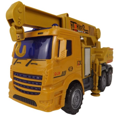 Zestaw 6 pojazdów budowlanych ruchome elementy 6C