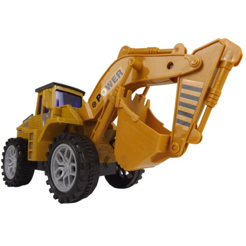 Zestaw 6 pojazdów budowlanych ruchome elementy 6C