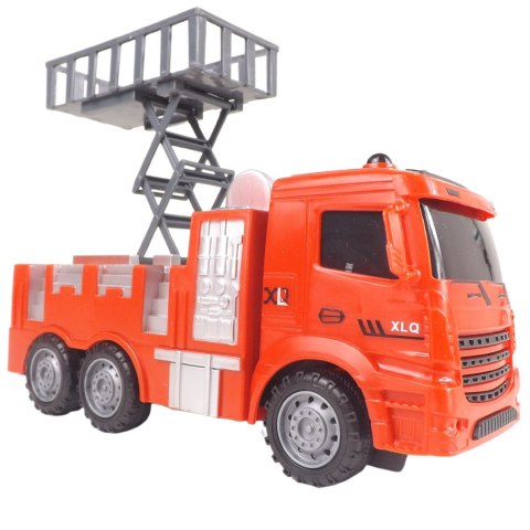 Zestaw 6 samochodów straż pożarna ruchome ele.6X