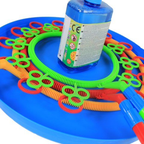 Zestaw do baniek mydlanych bańki koła płyn 9028AN