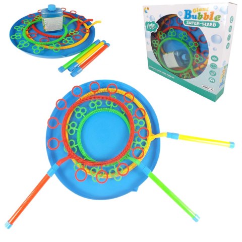 Zestaw do baniek mydlanych bańki koła płyn 9028AN