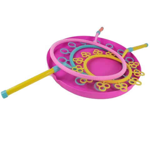 Zestaw do baniek mydlanych bańki koła płyn 9028BR