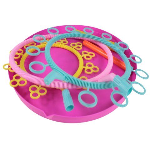 Zestaw do baniek mydlanych bańki koła płyn 9028BR