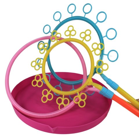 Zestaw do baniek mydlanych bańki koła płyn 9028BR