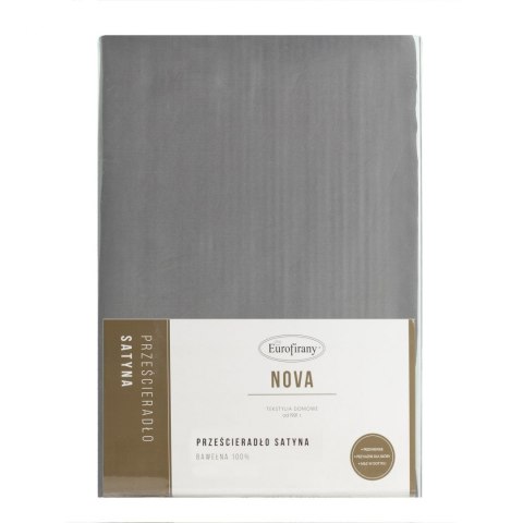 PRZEŚCIERADŁO EUROFIRANY NOVA 160X210 CM STALOWY
