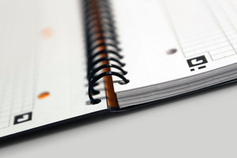 Kołonotatnik A4 80 kartek, linia / tagi, INTERNATIONAL, OXFORD, 100104036