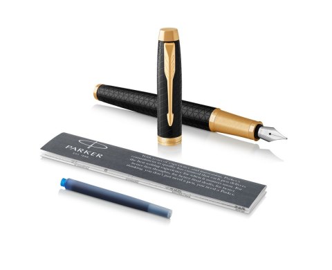 Pióro wieczne (F) PARKER IM PREMIUM BLACK GT 1931646, giftbox