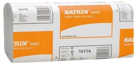 Ręczniki_składane KATRIN BASIC Zig Zag 2 S, 16174, opakowanie: 20 owijek