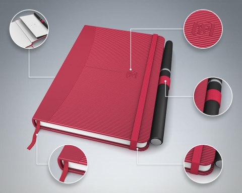 Notatnik OXFORD SIGNATURE A6 80k 90g pastelowe kolory, kratka, 100735209