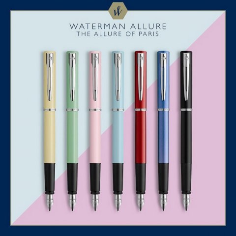 Pióro wieczne (F) ALLURE PASTEL ŻÓŁTY WATERMAN 2105308