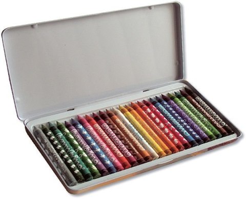 Kredki BAMBINO 24 kol.met.pud.