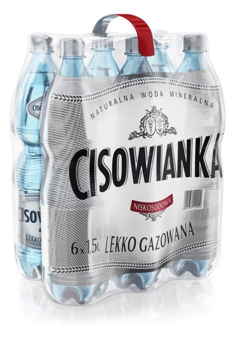 Woda CISOWIANKA 1.5l lekko gazowana