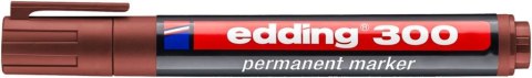Marker-foliop.300 brązowy EDDING końcówka okrągła