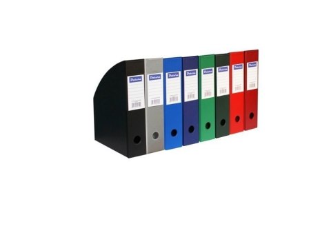 Pojemnik na czasopisma DOTTS A4 7cm jasny zielony PCV (SD-35-06) SE-DOT-35-06