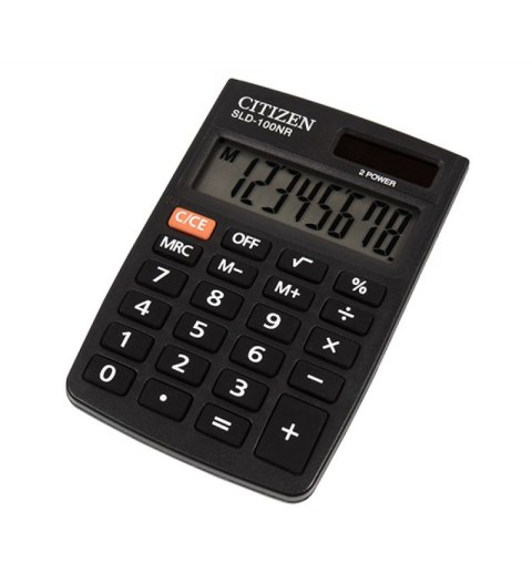 Kalkulator_kieszonkowy CITIZEN SLD-100NR, 8-cyfrowy, 88x58mm, czarny