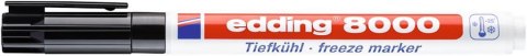 Marker EDDING mrozoodporny 1mm CZARNY CLIP STRIPS 8000/1-CL ED