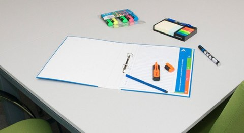 Segregator ringowy do akt osobowych niebieski A4/2R/20mm DONAU 3731011PL-99