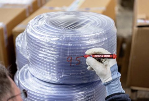 Foliopis 300-2 czerwony EDDING okrągła końcówka