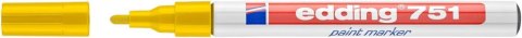 Marker lak.1-2mm 751 żółty EDD ING końcowka okrągła (X)