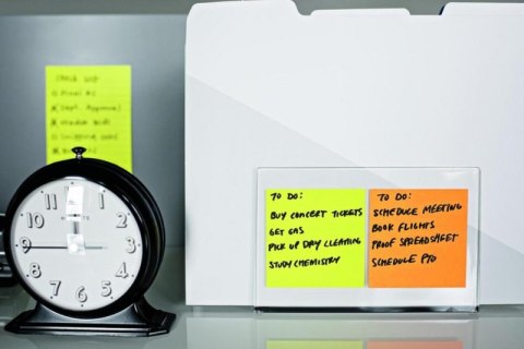 Bloczek samoprzylepny POST-IT_ (654-NP24), 76x76mm, 21+3x100 kart., mix kolorów, 3 bloczki GRATIS