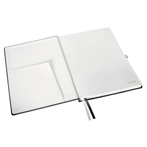 Notatnik_w twardej oprawie Leitz Style A4, w kratkę, czarny 44760094