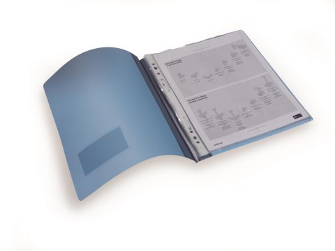 Skoroszyt DURALUX przez.268006 niebieski DURABLE