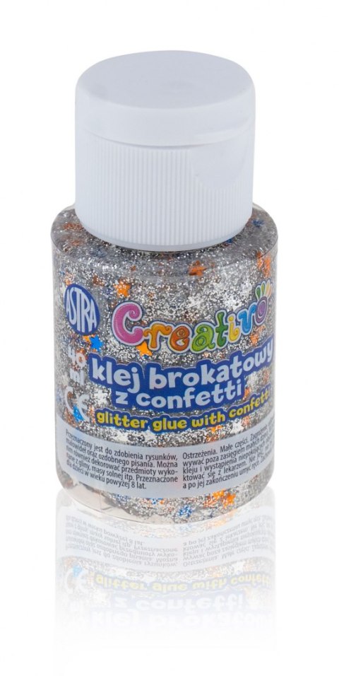 Klej brokatowy z confetti 40 ml ASTRA, 332114002 (X)