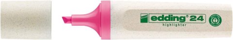 Zakreślacz ekologiczny EDDING różowy 24/009/r ed