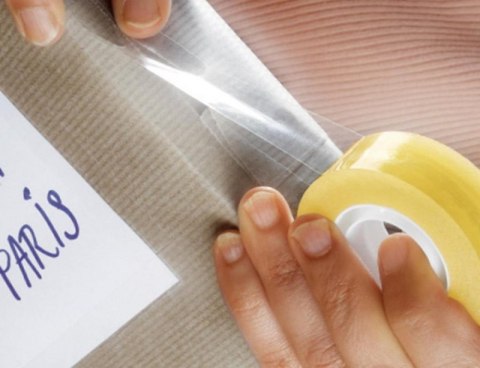 Nowy indeks tak1280011 Taśma biurowa SCOTCH transparent (550), 19mm, 33m, w folii