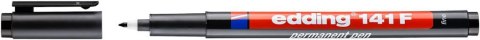 Foliopis 0.6 141 F czarny EDDING końcowka okrągła