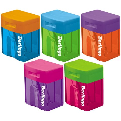 Temperówka Fuze, 1 otwór, pojemnik, mix kolorów 269306/94560 Berlingo