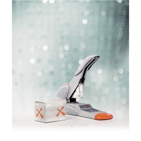 Zszywacz DUAX srebrny-pomarańczowy 170 kartek RAPID 21698301