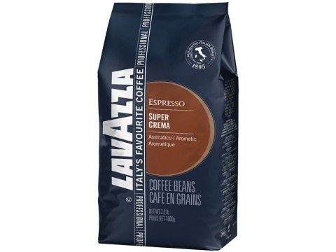 Kawa LAVAZZA SUPER CREMA ESPRESSO BLUE 1kg ziarnista