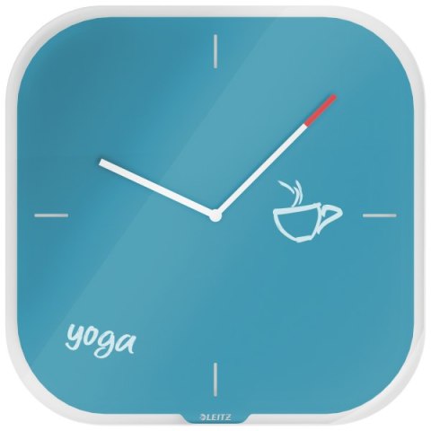 Zegar ścienny Leitz Cosy, niebieski 90170061